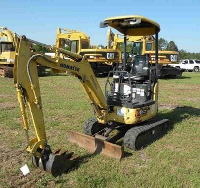 Komatsu PC18MR-2 Hydraulic Excavator Service Repair Manual