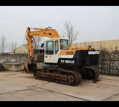 Komatsu Pc180lc-5k Excavator Workshop Service Manual