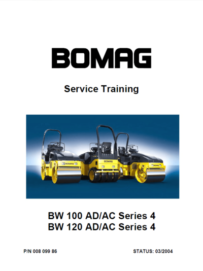 Bomag 100 AD/AC 20 AD/AC Service Manual