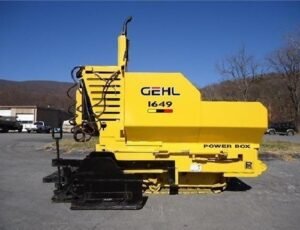 Gehl 1639 1649 Powerbox Propelled Paver Parts Manual