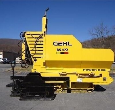 Gehl 1639 1649 Powerbox Propelled Paver Parts Manual