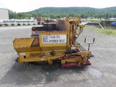 Gehl T650b T650bd Asphalt Paver Parts Manual