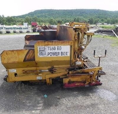 Gehl T650b T650bd Asphalt Paver Parts Manual