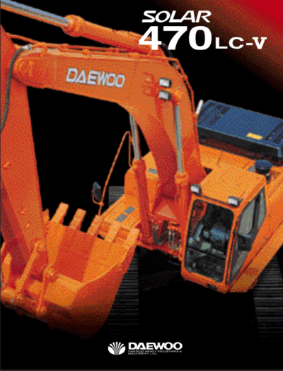 Doosan S470LC-V Service Repair Manual