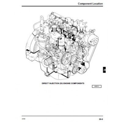 John Deere 220 Engines service manual