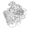 Case New Holland Kobelco Iveco Komatsu F4CE F4DE F4GE F4HE Engine
