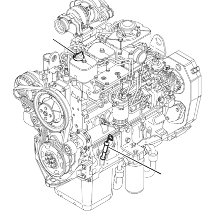 Komatsu 4D104E S4D104E Engine Shop Manual