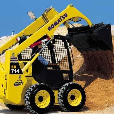 Komatsu SK714-5 SK815-5 Skid-Steer Loader Repair Manual
