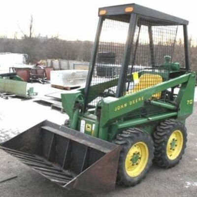 John Deere 70 Skid Steer Loader Service Technical Manual tm1072