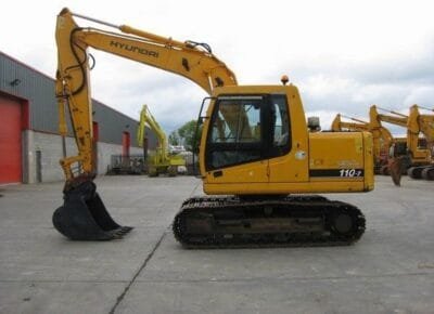 Hyundai Crawler Excavator Robex 110-7A Operating Manual