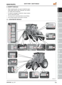 Kioti Daedong Rx60 Rx6010 Tractor Service Manual