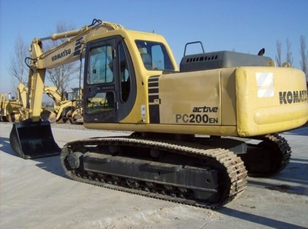 Komatsu Pc200en-6 Pc200el6k Sa6d102e Engine Shop Manual