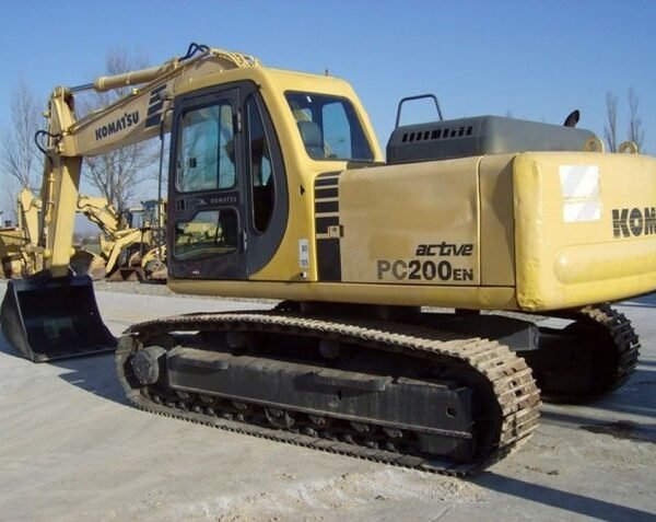 Komatsu Pc200en-6 Pc200el6k Sa6d102e Engine Shop Manual