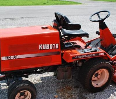 Kubota F2000 F2100 F2100e F2400 Tractor Service Repair Manual