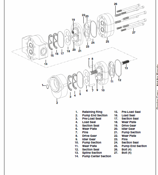 Bobcat T180 Turbo Track Loader Parts Manual