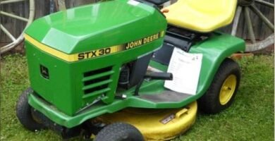 John Deere Stx38 Stx46 Lawn Tractor Operators Manual