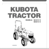 B2301 B2601 B2301-1 B2601-1 Kubota B2301 B2601 Tractor Operators Manual Download