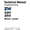 Hitachi ZW220 Wheel Loader Repair Manual