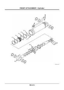Hitachi ZW220, ZW250, ZW310 Wheel Loaders Repair Service Manual