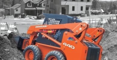 Daewoo Solar 440 specs Plus Skid Steer Schematics Manual