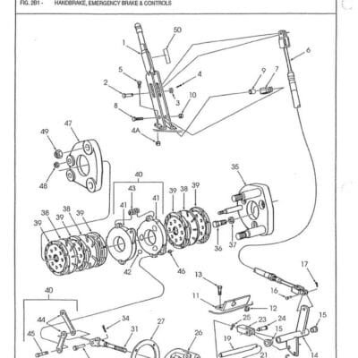 Ford 550 Tractor Loader Backhoe Tlb Illustrated Parts List Manual
