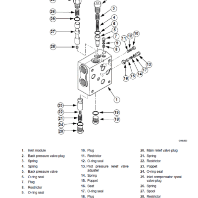 CASE 750 965 Backhoe Loader Service Manual