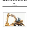 Case 1188 1188c 1188p Crawler Excavator Schematic Service Manual