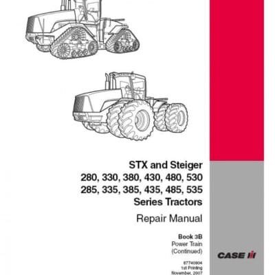 Case IH STX 430 480 530 Service Repair Manual