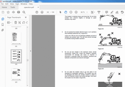 Doosan DX140W DX160W Wheel Excavator Service Repair Manual