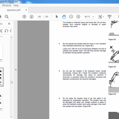 Doosan DX140W DX160W Wheel Excavator Service Repair Manual
