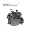 Cummins Engines EX255 EX285 FH270 Service Repair Manual