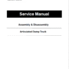 Caterpillar Cat D25D D30D ARTICULATED Service Manual