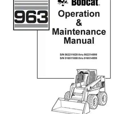 Bobcat 963 Skid Steer Loader