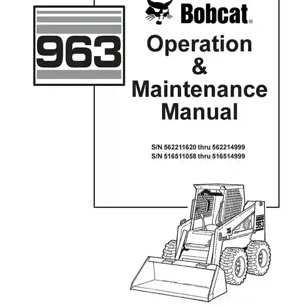 Bobcat 963 Skid Steer Loader