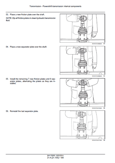 New Holland T8.355 T8.385 Tractor Repair Manual