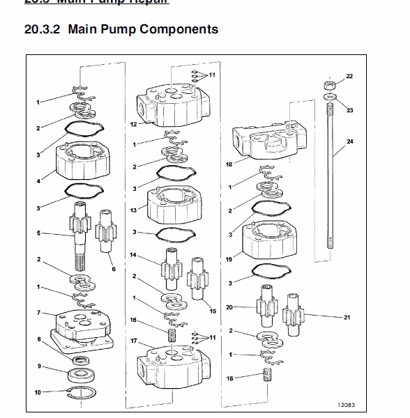 John Deere 335 375 385 435 and 535 Round Balers Repair Manual