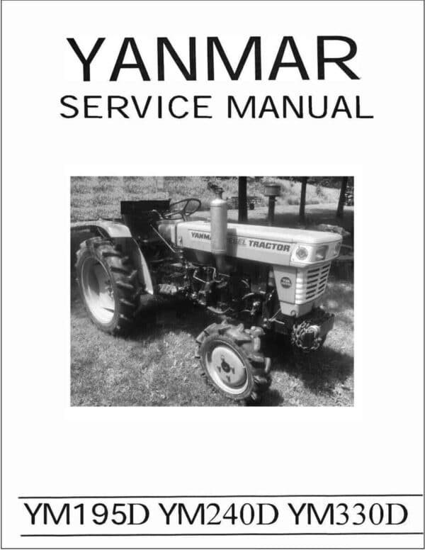 Yanmar 155D 195 195D Tractor Service Manual