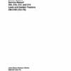 John Deere 212 214 216 Lawn and Garden Tractors Service Manual John Deere 212 214 216 Lawn and Garden Tractors Service Manual