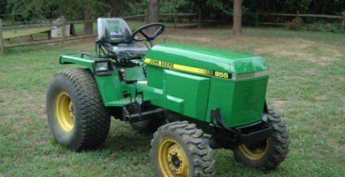 John Deere 855 856 955 Tractors Service Repair Manual