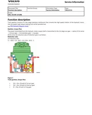 Volvo Ec235cld Excavator Service Repair Manual