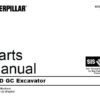 Caterpillar Cat 320D GC Excavator Parts Manual (JZA)