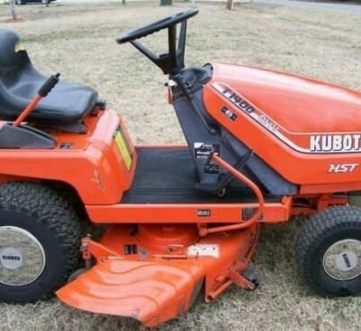 Kubota T1400 T1400h Lawn Tractor Service Manual