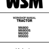 Kubota M9000 Tractor Full Service Repair Manual