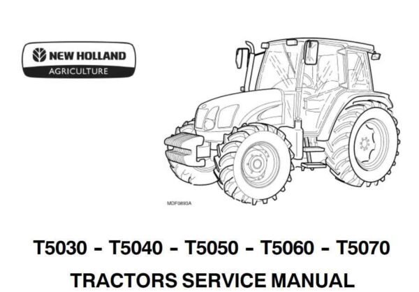 New Holland t5030 t5040 t5050 t5060 t5070