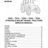New Holland Straddle TD60 TD95 Tractor Service Manual