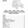 New Holland Straddle TD60, TD70, TD80, TD90, TD95 Tractor Service Manual