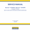 New Holland Boomer 40 CAB, ROPS and 50 CAB, ROPS Tractor Service Manual