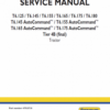 New Holland T6.125 T6.155 Tractor Service Manual