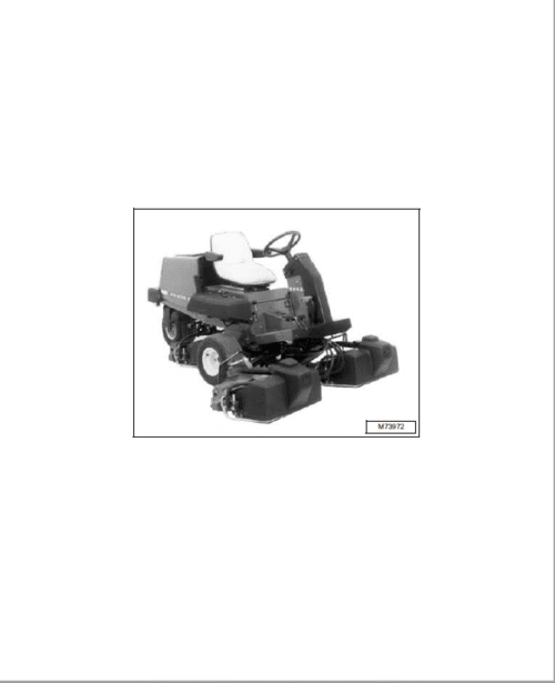 John Deere 2243 Mower Repair Technical Manual