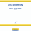 New Holland TD65F, TD75F, TD85F Tractor Service Manual